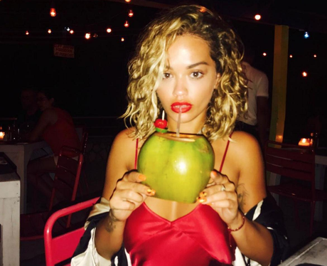 Rita Ora on holiday in Jamaica