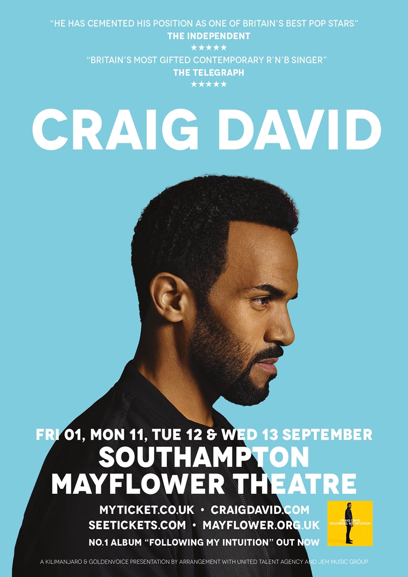 craig david tour dates