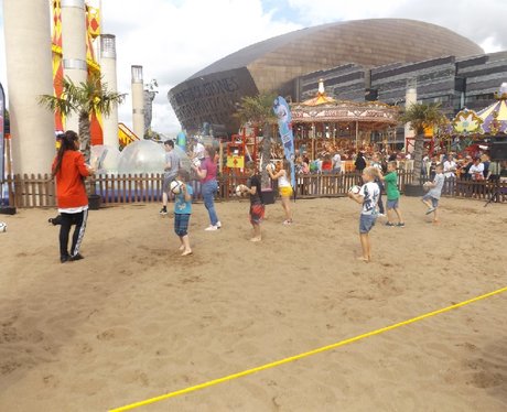 FAW Beatball @ Cardiff Bay Beach