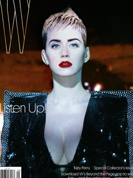 Katy Perry on the cover of W Magazine