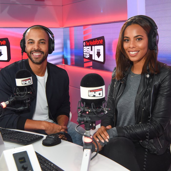 Tage af Spektakulær støbt Marvin Humes Has A Very Special Big Top 40 Co-Host This Week… He's Joined  By Rochelle! - Capital