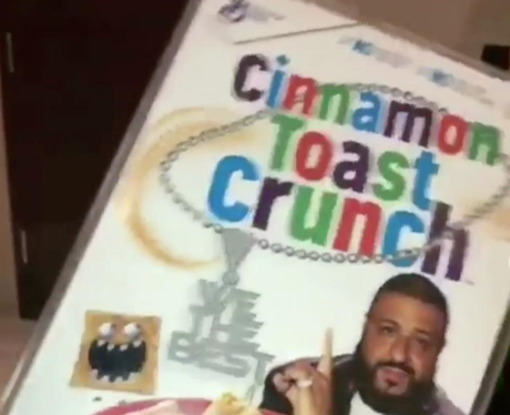 DJ Khaled gets excited about being on the cover of