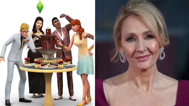 JK Rowling and The Sims