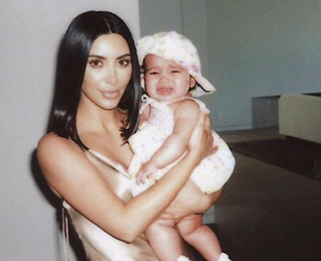 North West gets her crying face from Kim Kardashia