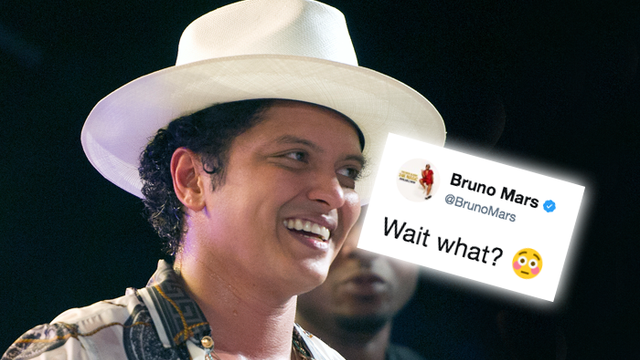 Bruno Mars Twitter Confusion