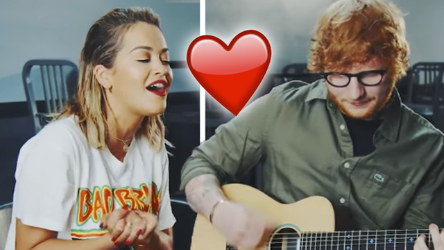 Ed Sheeran Rita Ora Acoustic Your Song