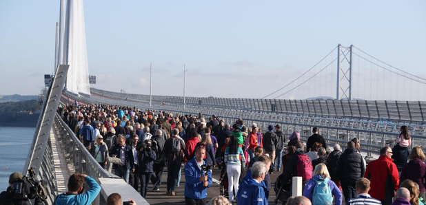 Queensferry Crossing Walkers