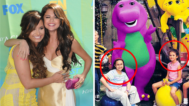 Selena Gomez Demi Lovato Barney