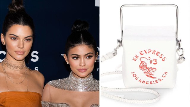 Kendall and Kylie Jenner chinese bag