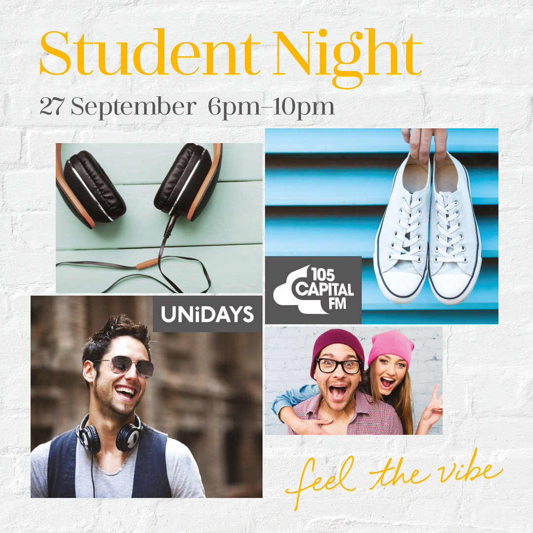 Meadowhall Sept Student Night 2017