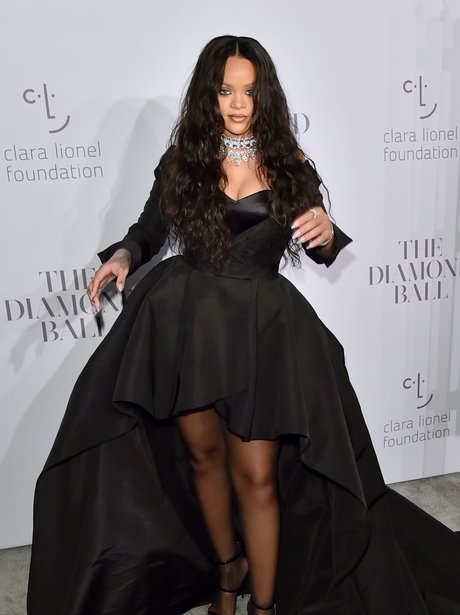 Rihanna at her annual Diamond Ball