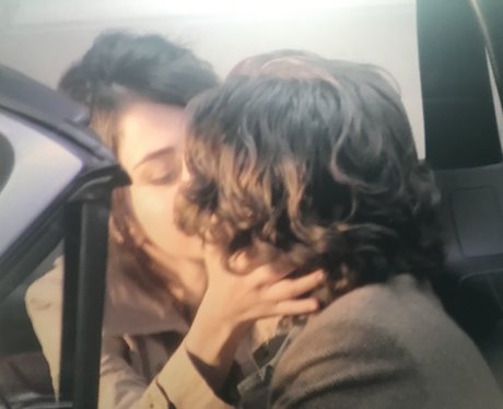 Selena Gomez kisses co-star on first day of filmin