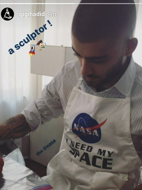 Zayn has a 'Ghost' moment as he turns his hand to