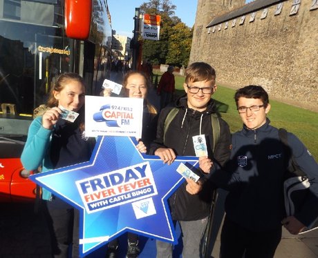 Friday Fiver Fever with Castle Bingo