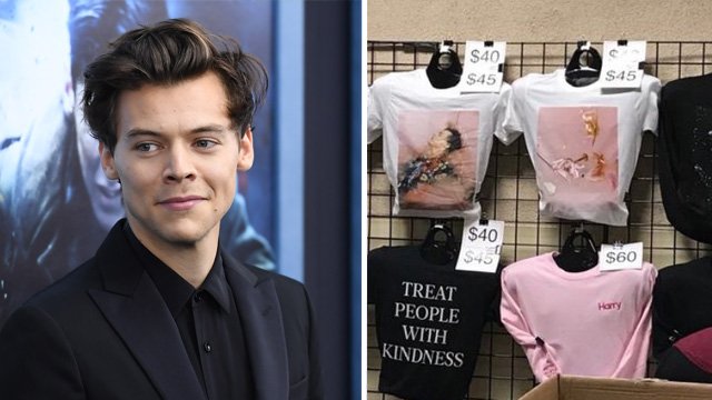 Harry Styles tour merch pricing