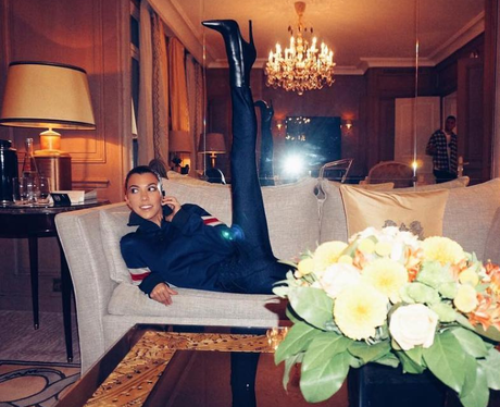 Kourtney Kardashian copied Victoria Beckham's icon