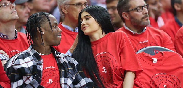 Kylie Jenner Travis Scott Basketball Game