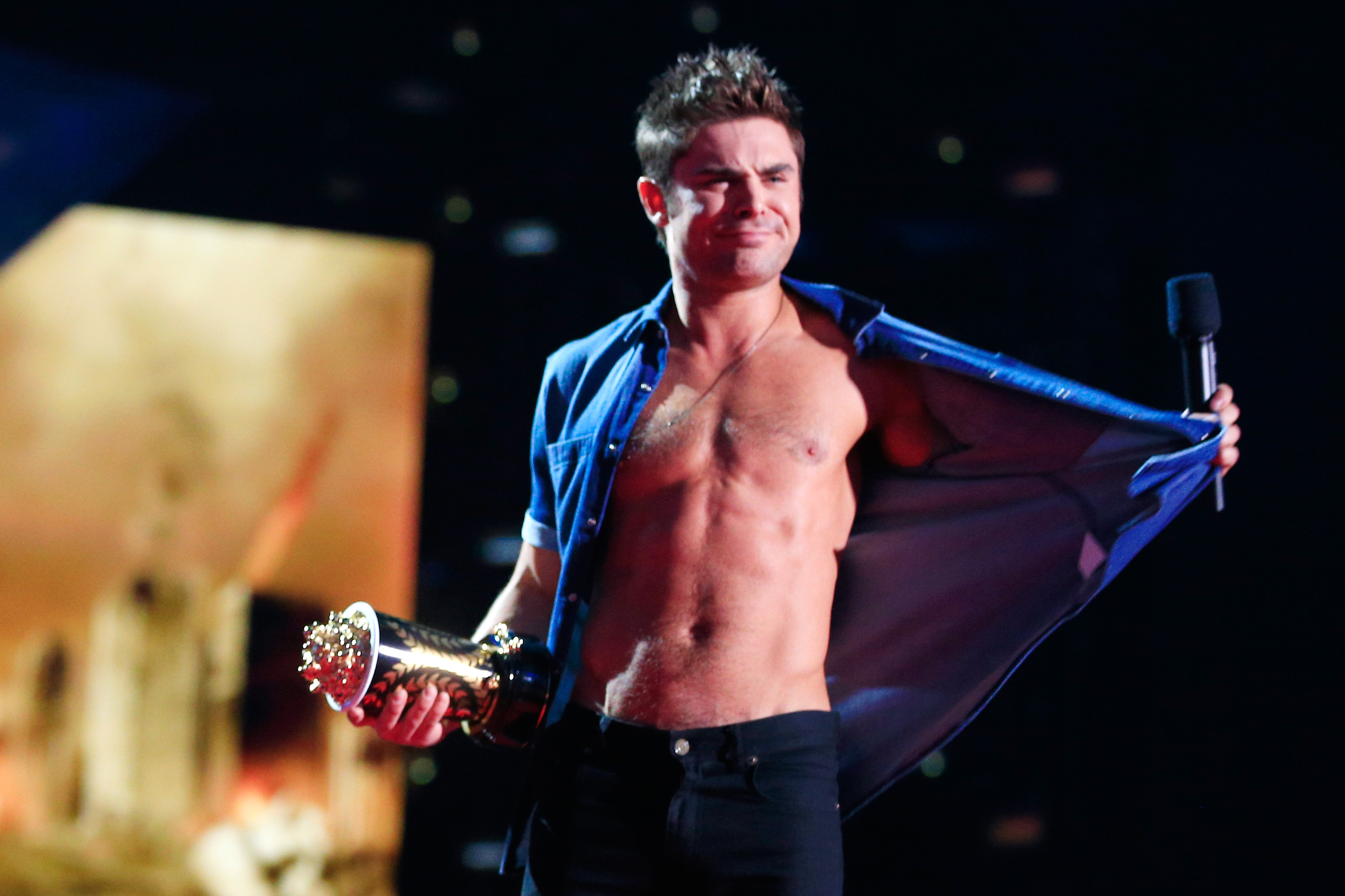 Zac Efron 2014 MTV Movie Awards