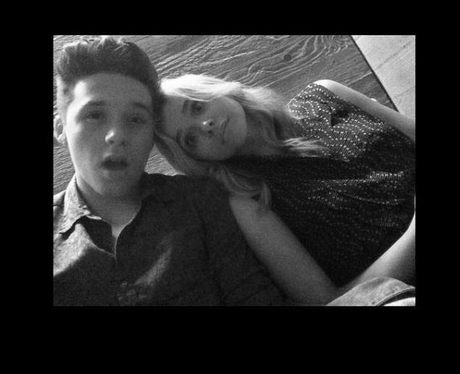 Chloe Grace Moretz posts sweet throwback with Broo