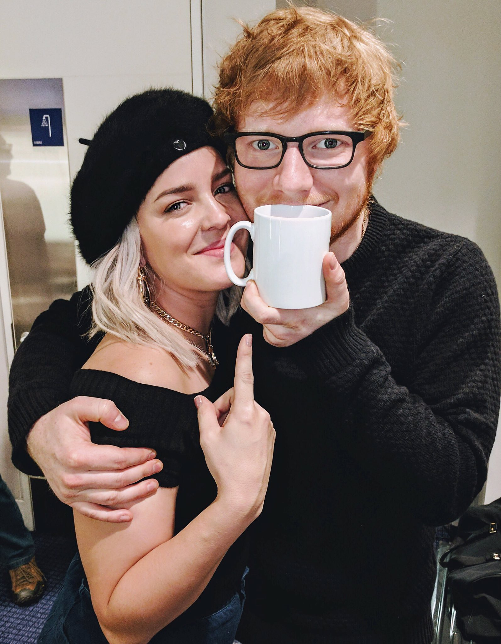 Anne-Marie and Ed Sheeran Twitter