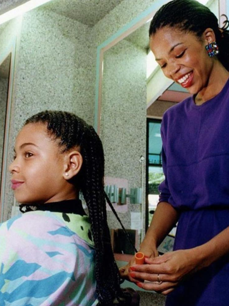 Beyonce looks just like Blue-Ivy when she was youn