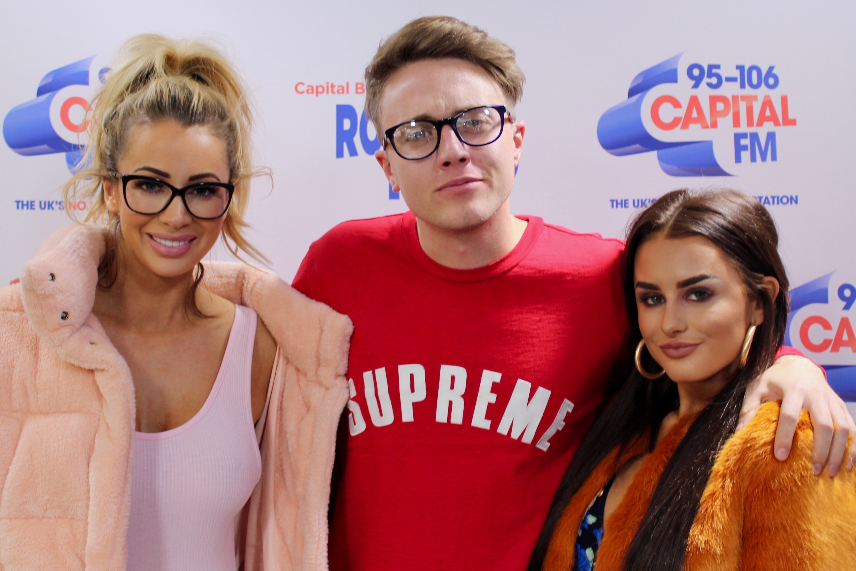 Olivia and Amber on Capital Breakfast w/ Roman Kem