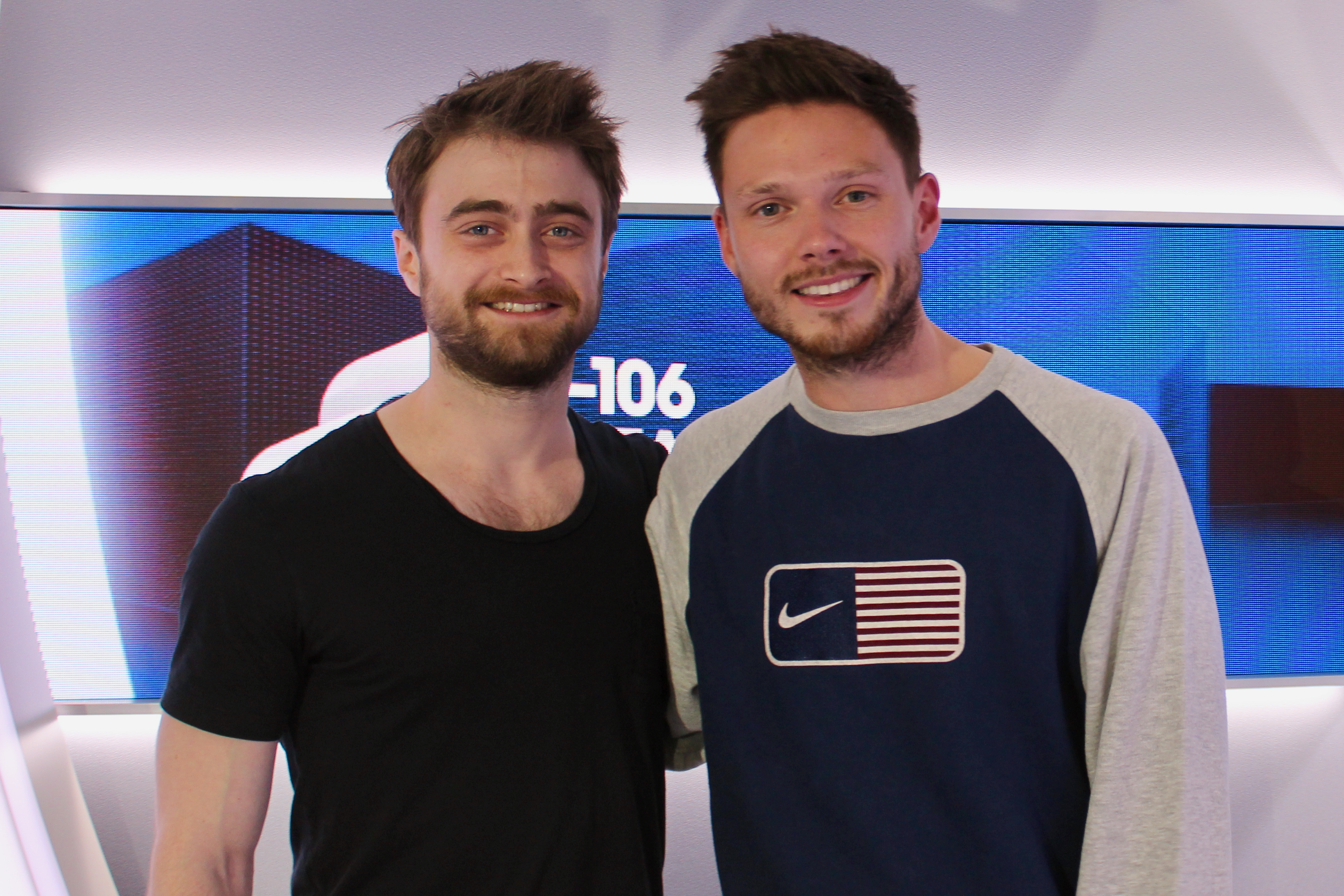 Daniel Radcliffe with Will Manning