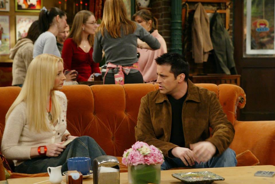 Joey and Phoebe 'Friends' Central Perk