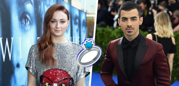 Joe Jonas and Game of Thrones's Sophie Turner Announced Their Engagement  With Matching Instagram Posts