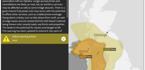 Storm Ophelia