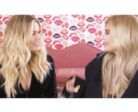Khloe Kardashian and Kylie Jenner joke about havin