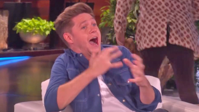 Niall Horan Scared On Ellen