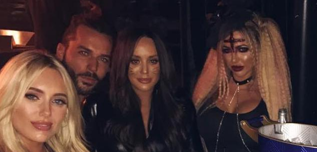 Charlotte Crosby & Pete Wicks Spotted In Halloween