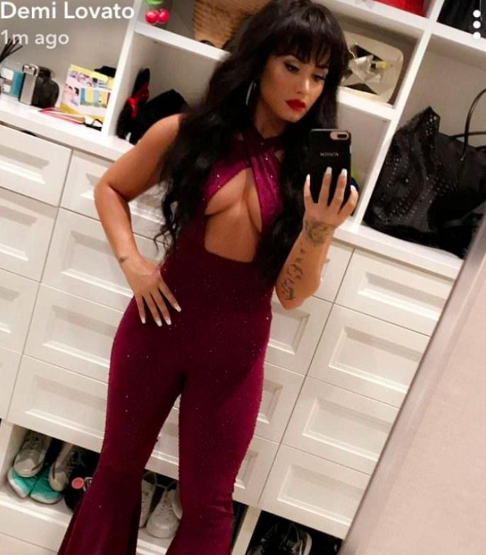 demi lovato halloween outfit