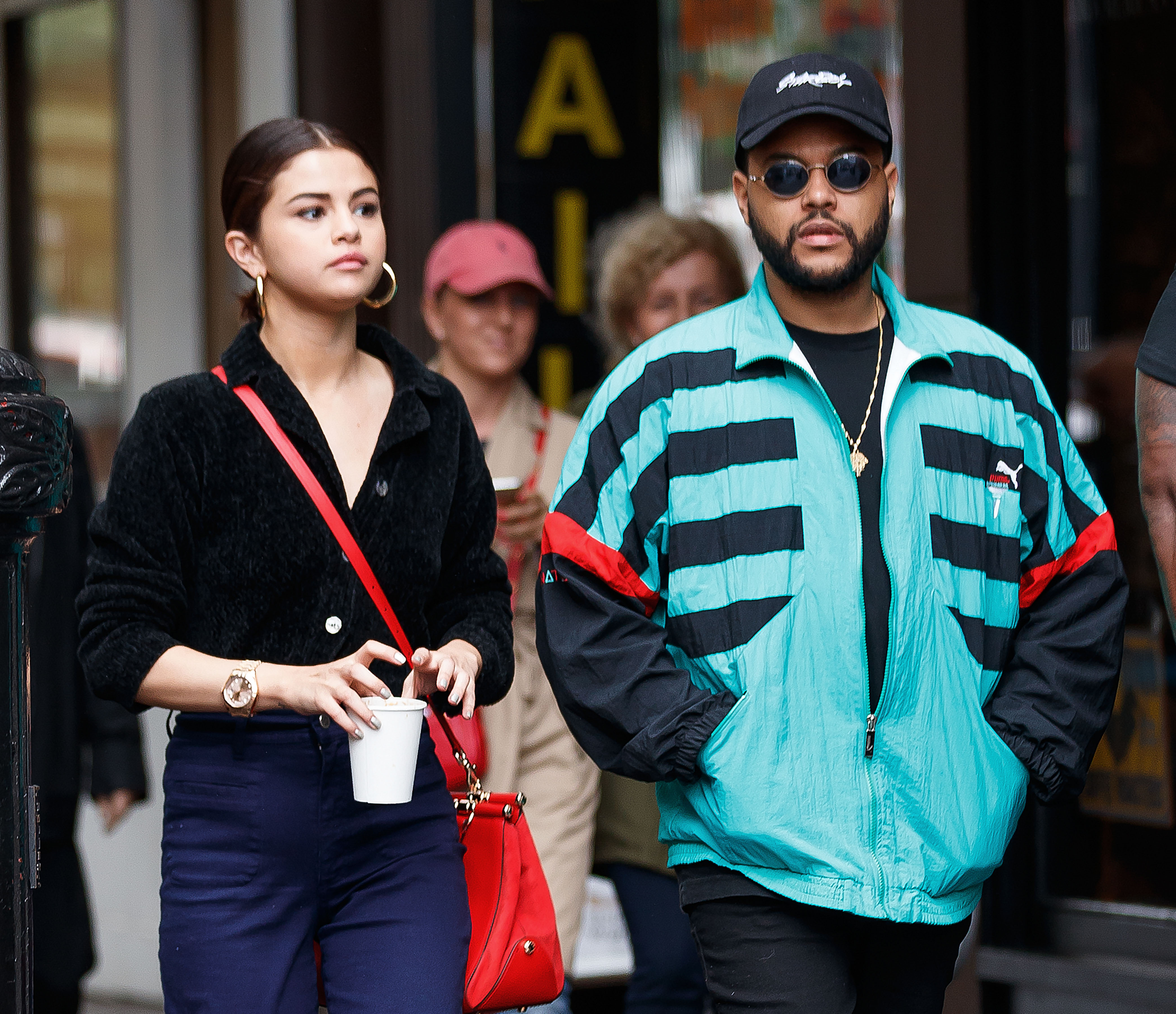 Selena Gomez and The Weeknd