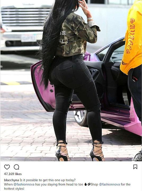 Blac Chyna Managed To Massively Fail On Instagram Y Copy And Pasting A 9832