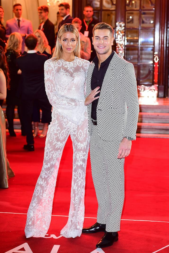 Chris Hughes and Olivia Attwood Red Carpet