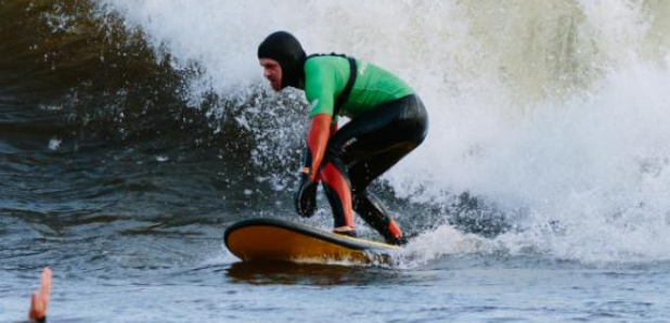 Surfer Matthew Bryce