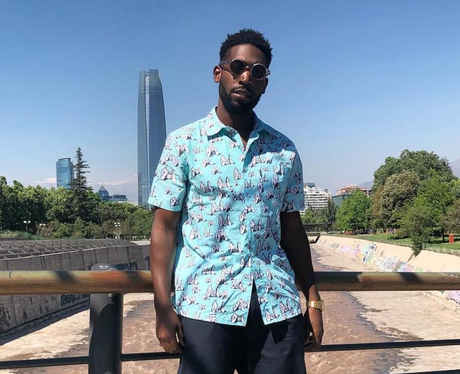 Tinie Tempah Looking Awesome In Chile