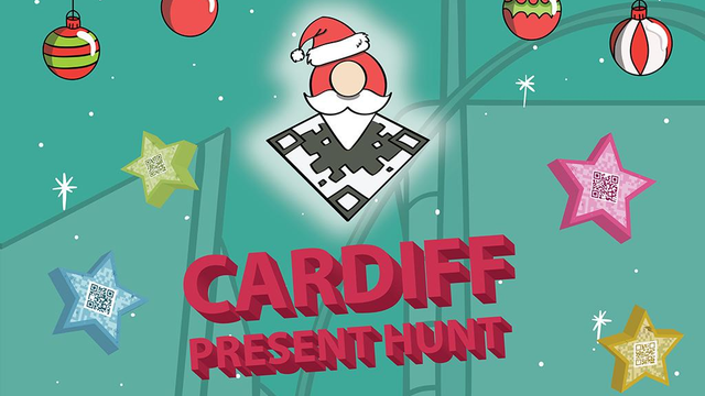 Cardiff Present Hunt poster