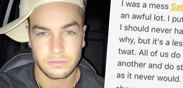 Chris Hughes Apologises To Olivia Attwood After Getting Caught Hugging A Mysterious Capital 