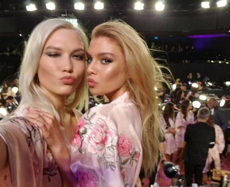 Karlie Kloss and Stella Maxwell