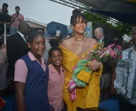Rihanna's naming ceremony