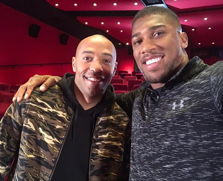 Thierry Henry and Anthony Joshua