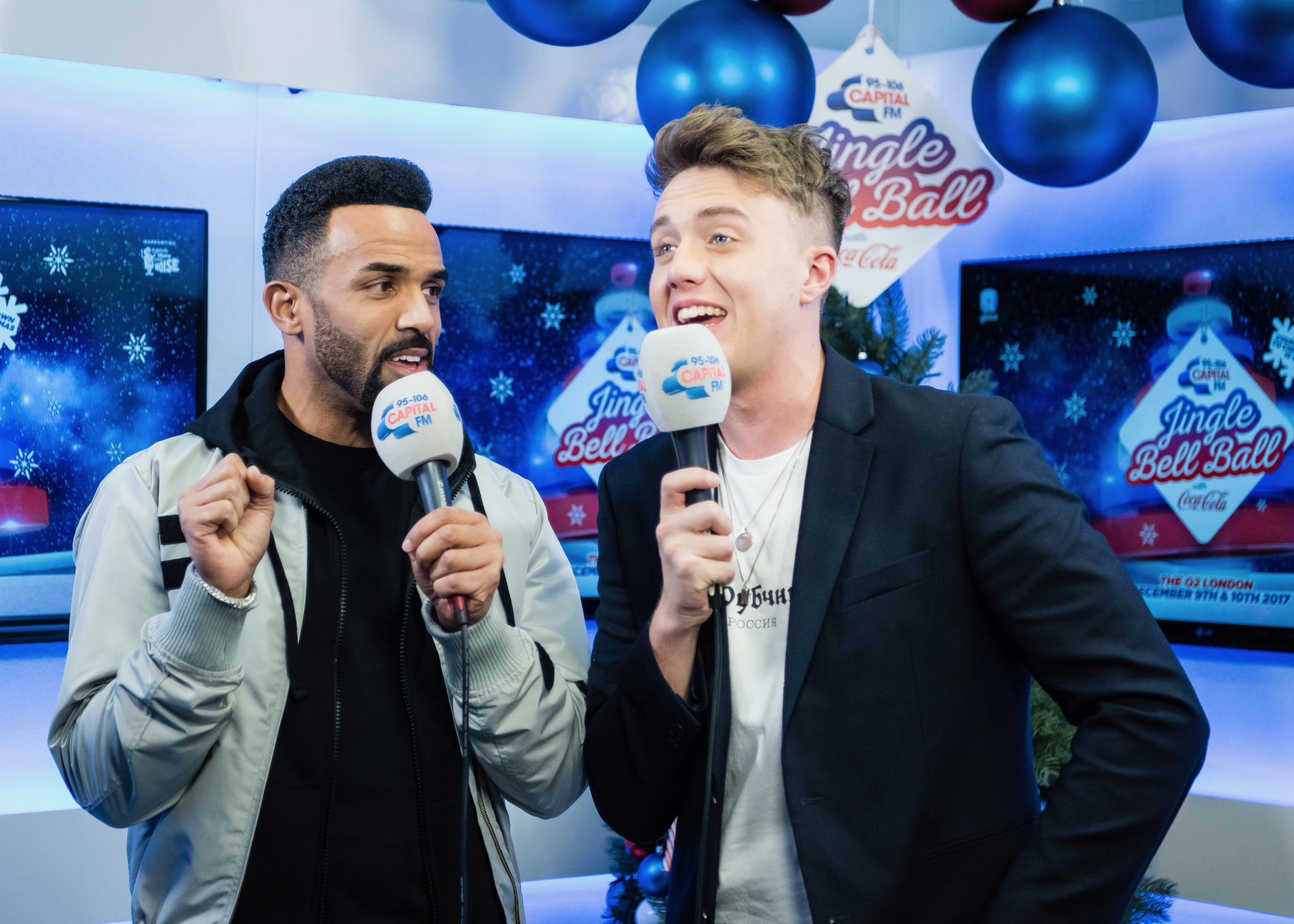 Craig David with Roman Kemp