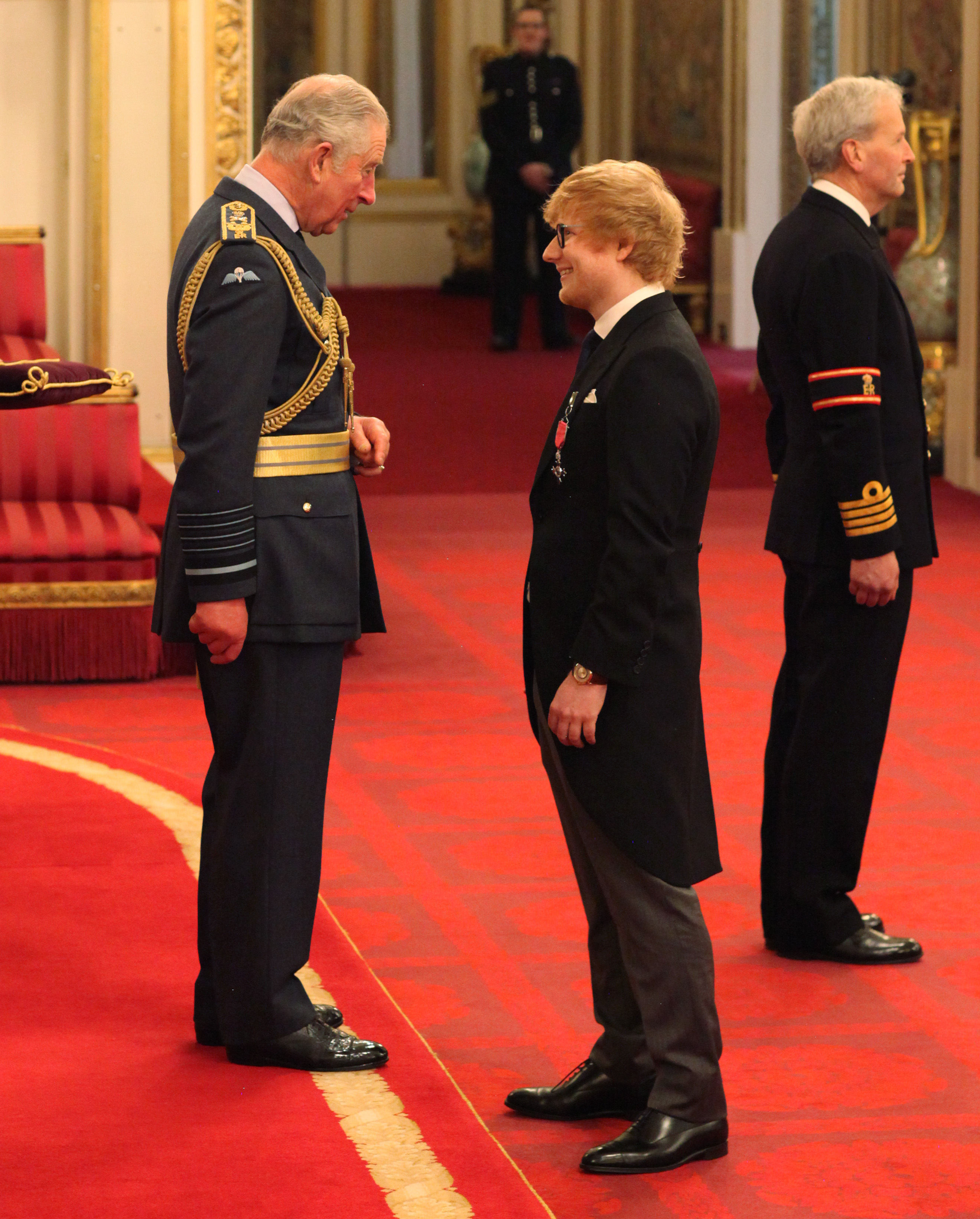 Ed Sheeran MBE 