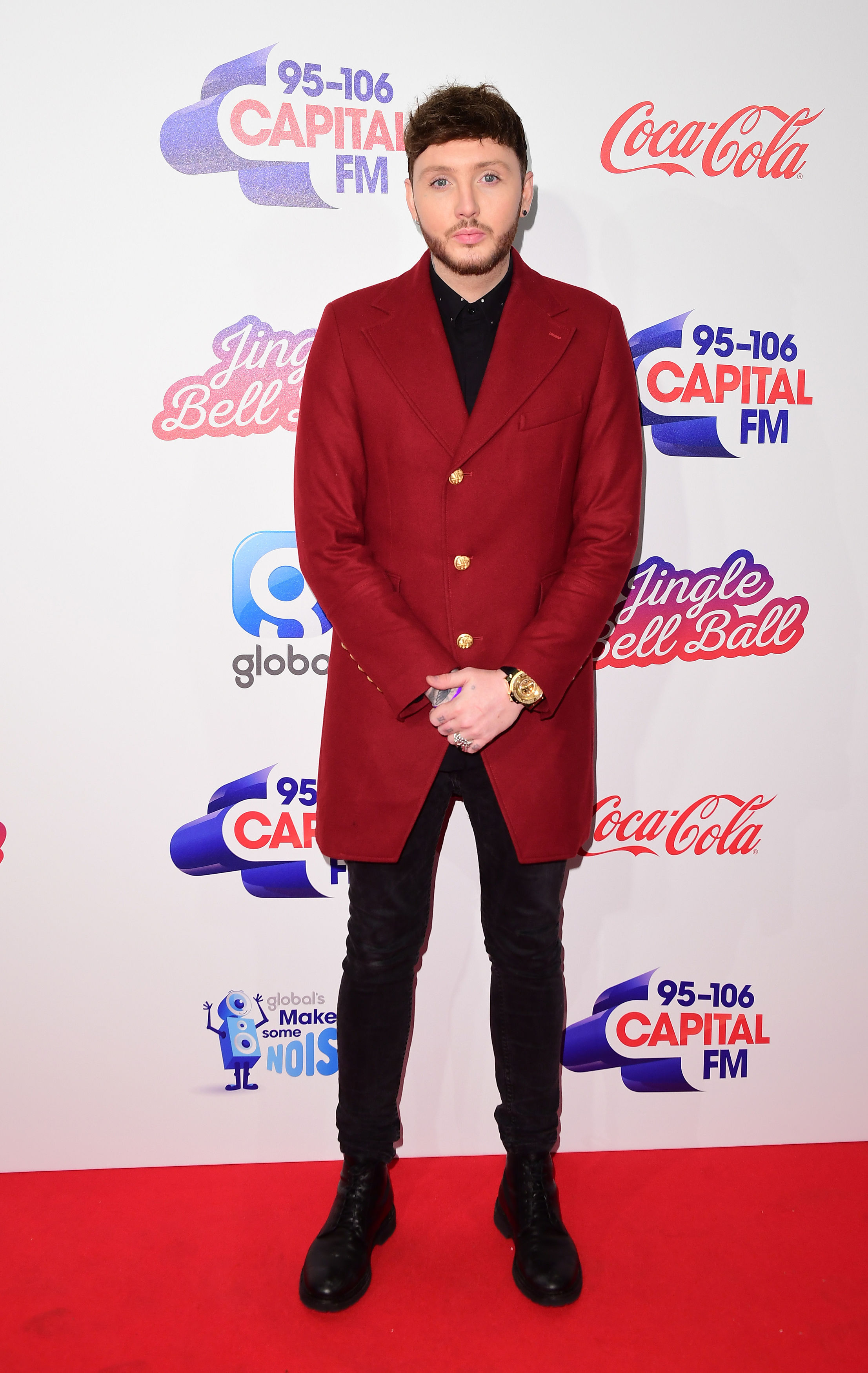 James Arthur Red Carpet Jingle Bell Ball 2017