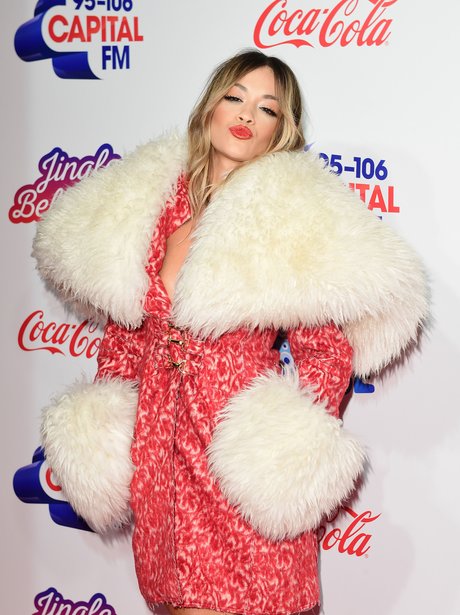 Rita Ora Red Carpet Jingle Bell Ball 2017