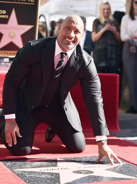 Dwayne Johnson Hollywood walk of fame