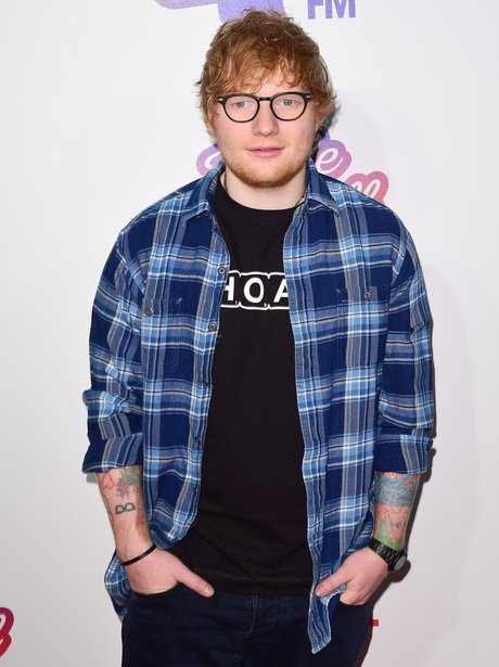 Ed Sheeran Red Carpet Jingle Bell Ball 2017
